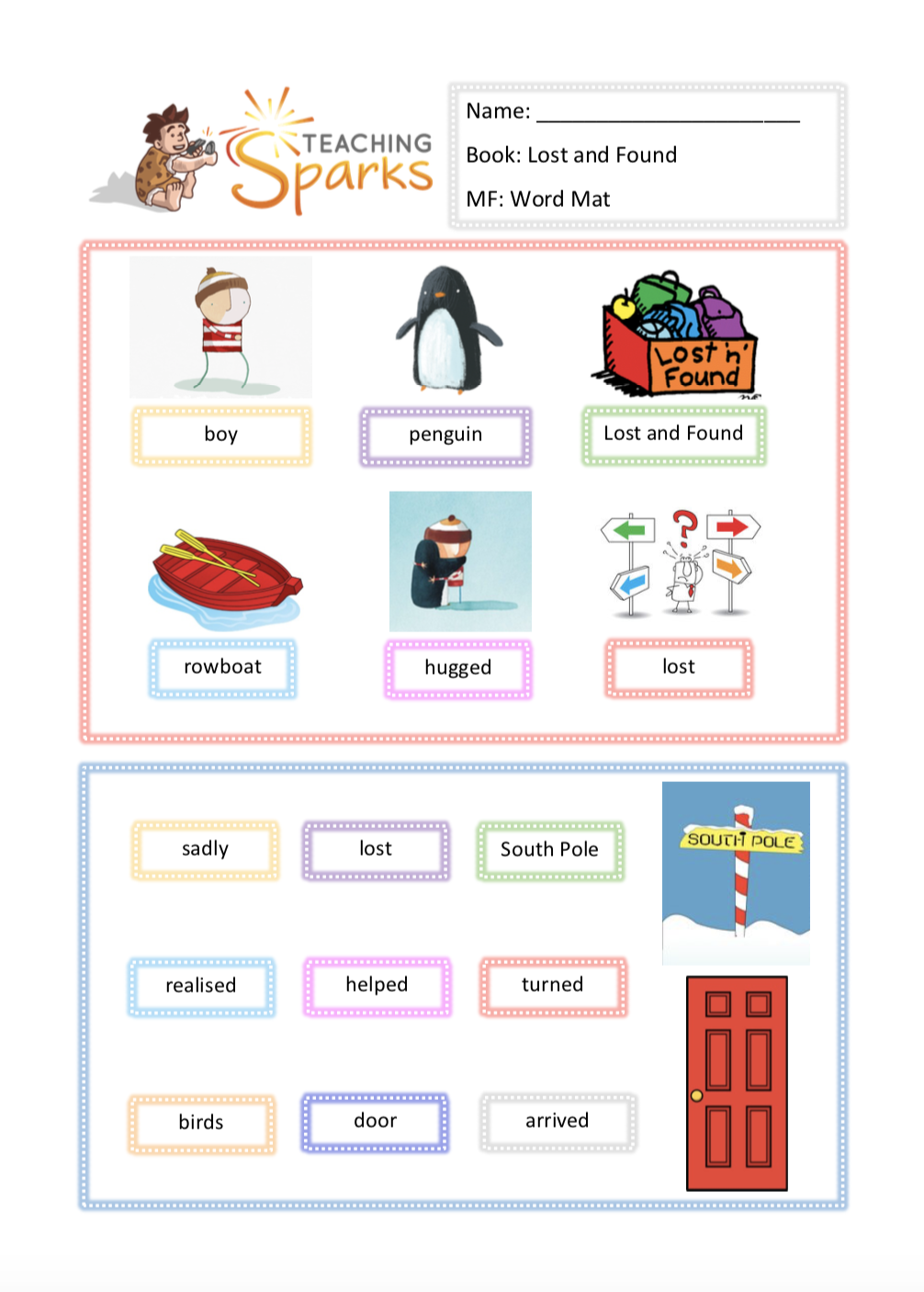 Lost And Found Teaching Resources KS1 Reading Resoures Year 1 Year 2